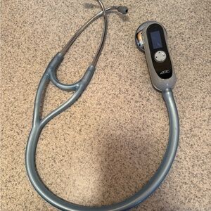 ADC Gray and Silver Stethoscope